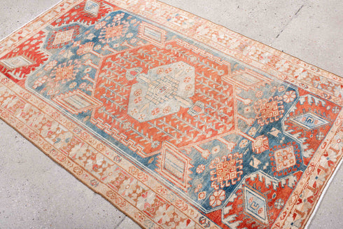 Antique Mahal Area Rug (3' x 6')